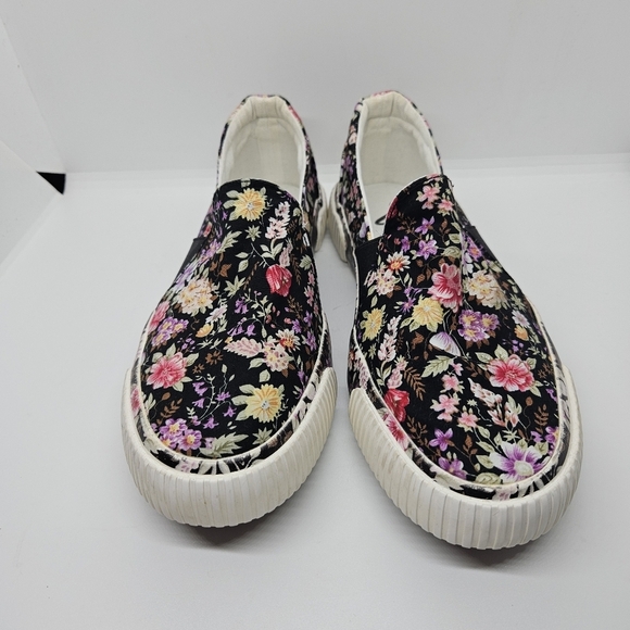 Very G floral slip on sneakers size 7 - Picture 3 of 11
